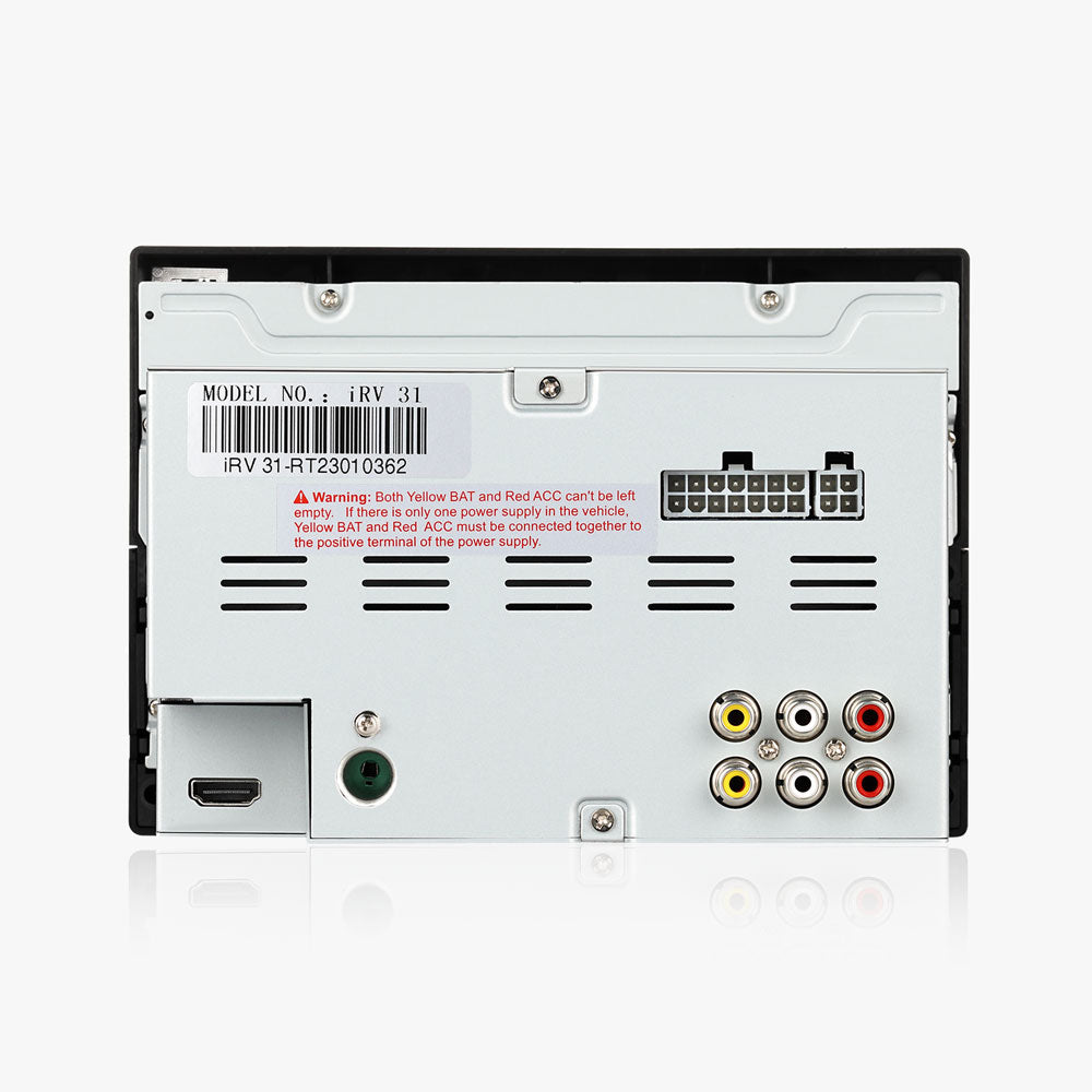 iRV31 AM/FM/CD/DVD Rv Radio Stereo 2 Zones Wallmount Receiver