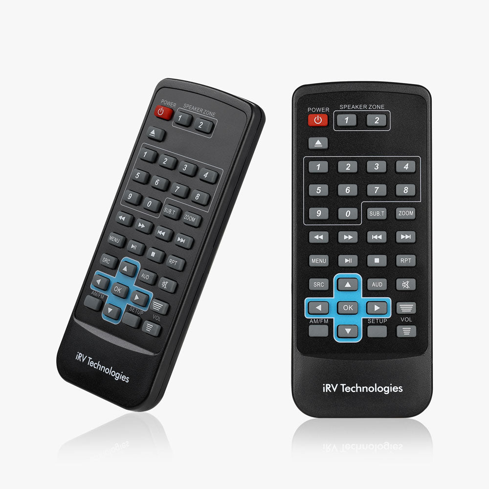 iRV31 AM/FM/CD/DVD Rv Radio Stereo 2 Zones Wallmount Receiver