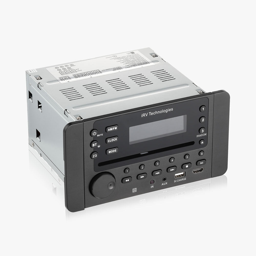 iRV63 Car Stereo with Bluetooth, Independent Zone 3 Wireless Car Audio Receiver