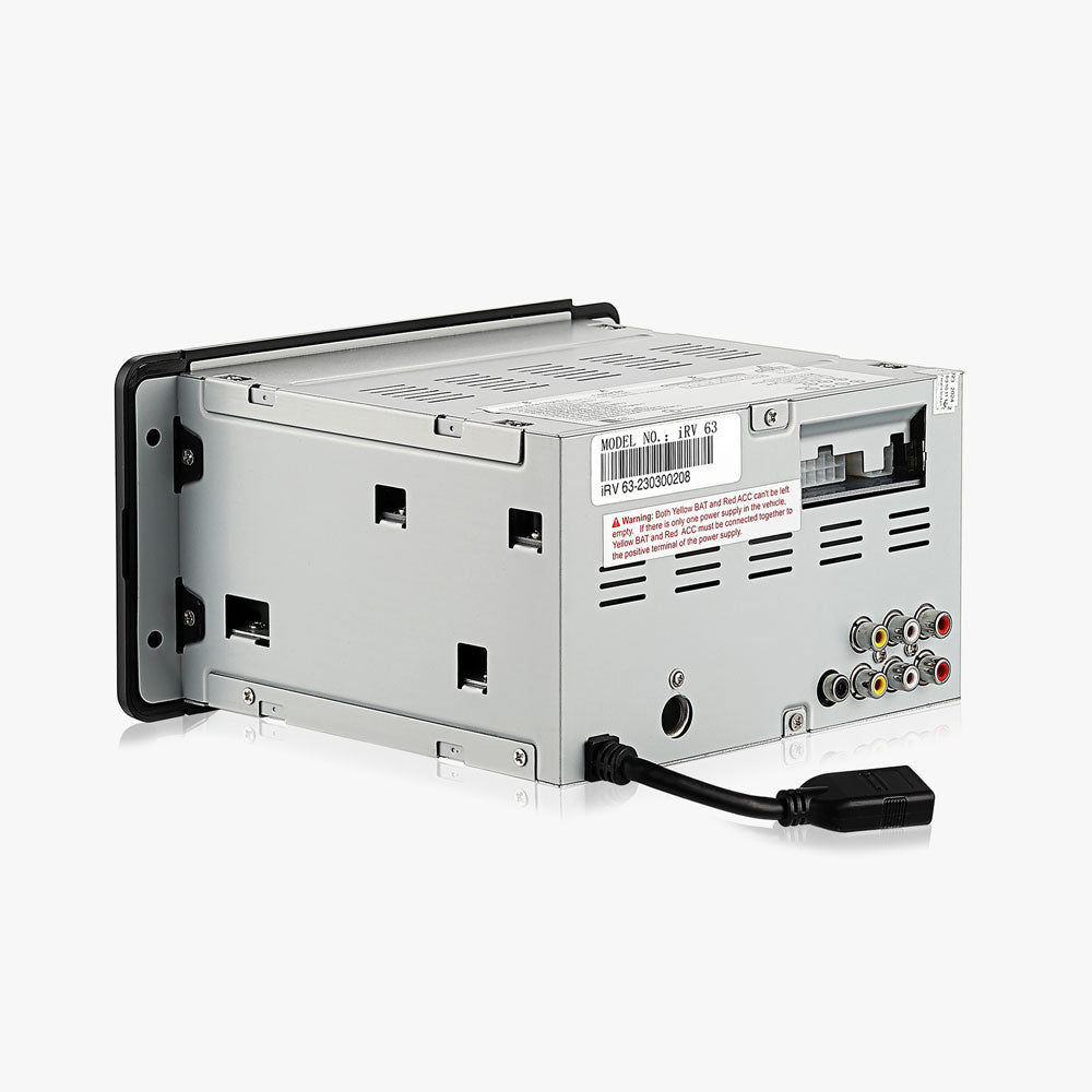 iRV63 Car Stereo with Bluetooth, Independent Zone 3 Wireless Car Audio Receiver