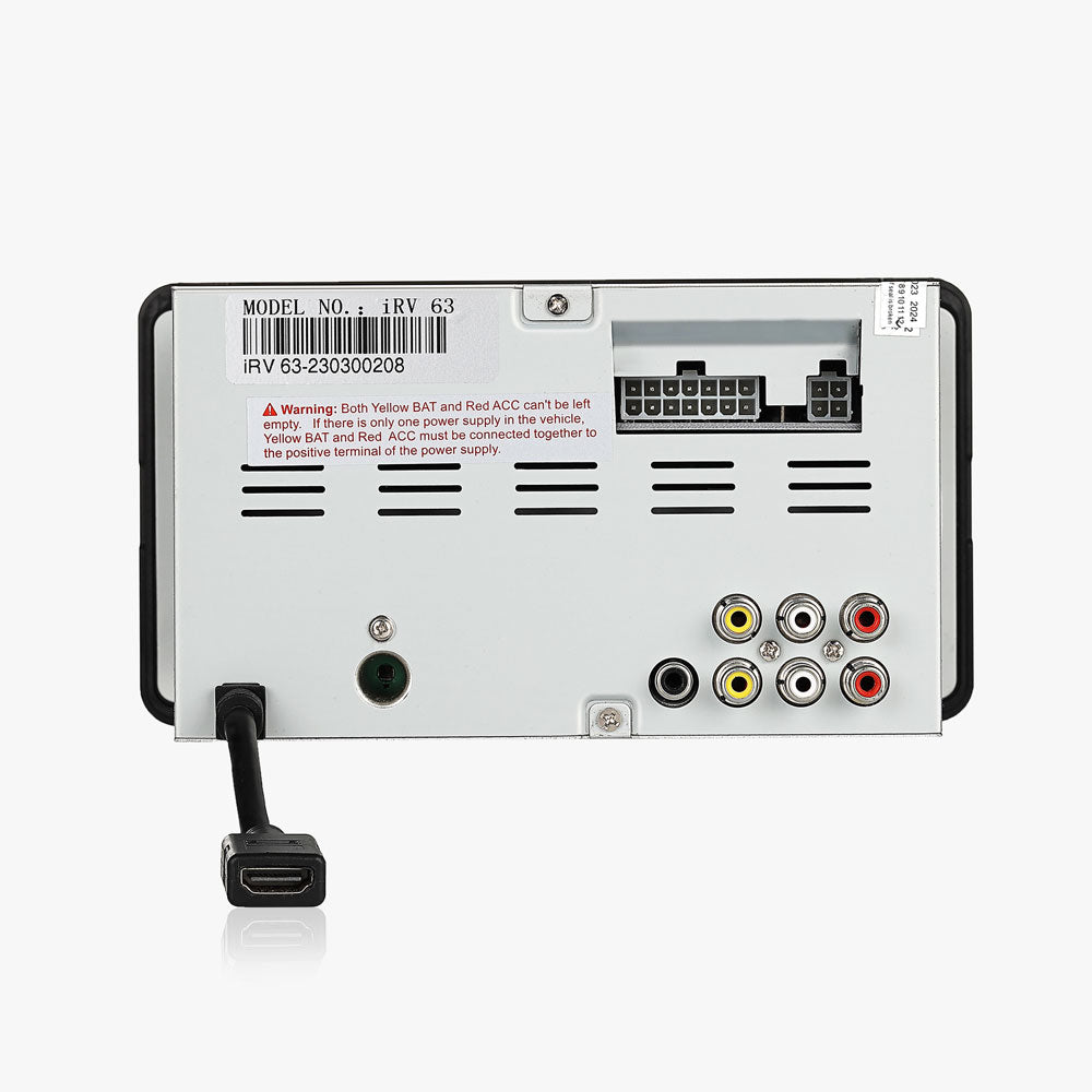 iRV63 Car Stereo with Bluetooth, Independent Zone 3 Wireless Car Audio Receiver