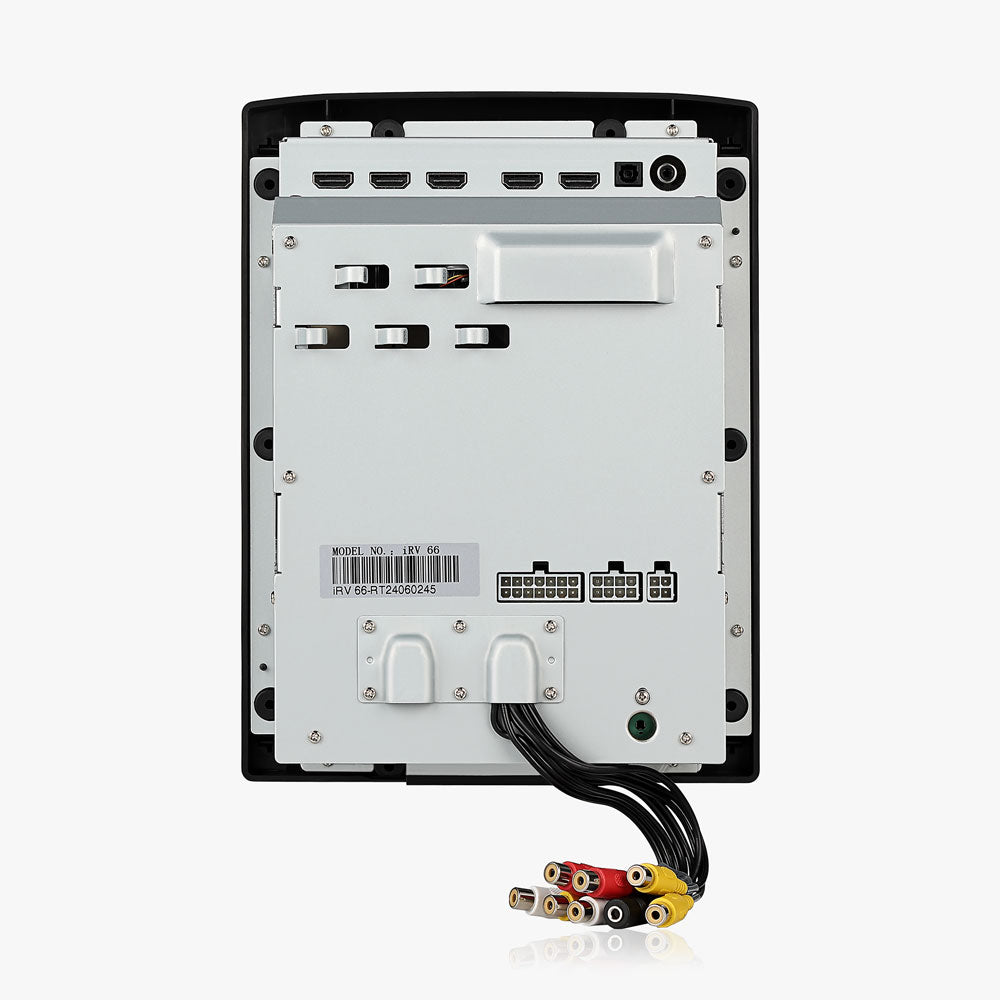 iRV66 Surround Sound, 3 Zones Wall Mount RV Radio Stereo with Wire Adaptor Concertone