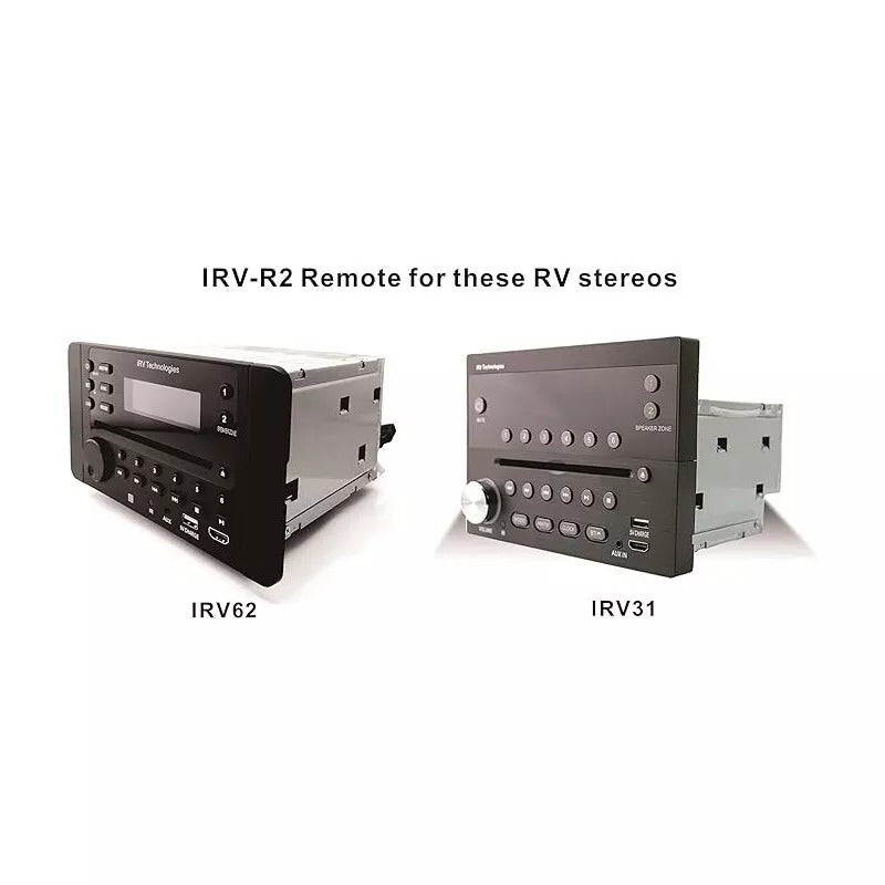 Remote Control for iRV62/iRV31 Stereo Receiver 2 Zones Wall Mount Audio - iRV-R2