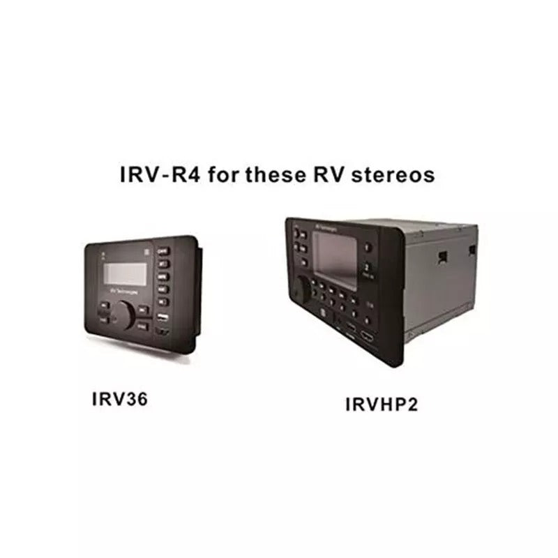 Remote Control for iRV36/iRVHP2 Stereo Receiver 2 Zones Wall Mount Car Audio - iRV-R4