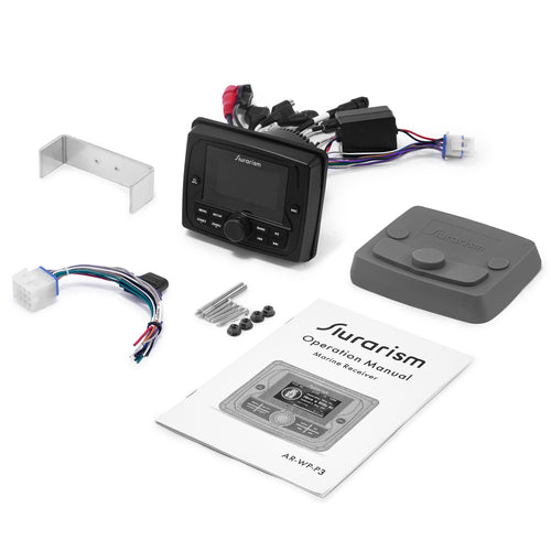 2.4" Dot Matrix LCD Display Marine Stereo