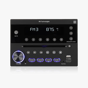 iRV32v2 3 Zones Wall Mount RV Radio Stereo w/ APP Control