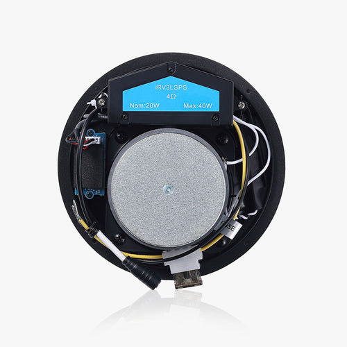 3.5” Bluetooth Ceiling Speakers, 40W Flush Mount In-Wall System, with 20mm Tweeter  (1 each)